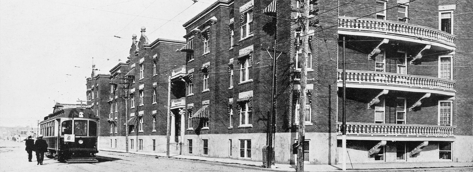 the historic Devenish building in Calgary, home of the Michelangelo Gallery